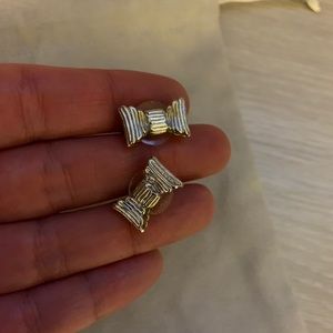 Kate Spade Silver Bow Earring